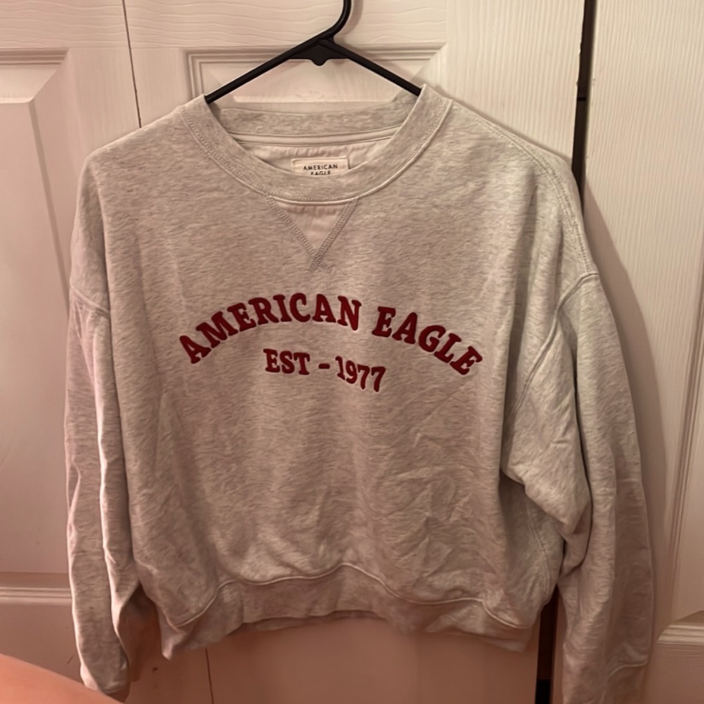 Grey American eagle sweatshirt